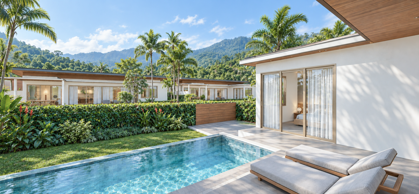Temple Gate – Contemporary Tropical Living in Lamai