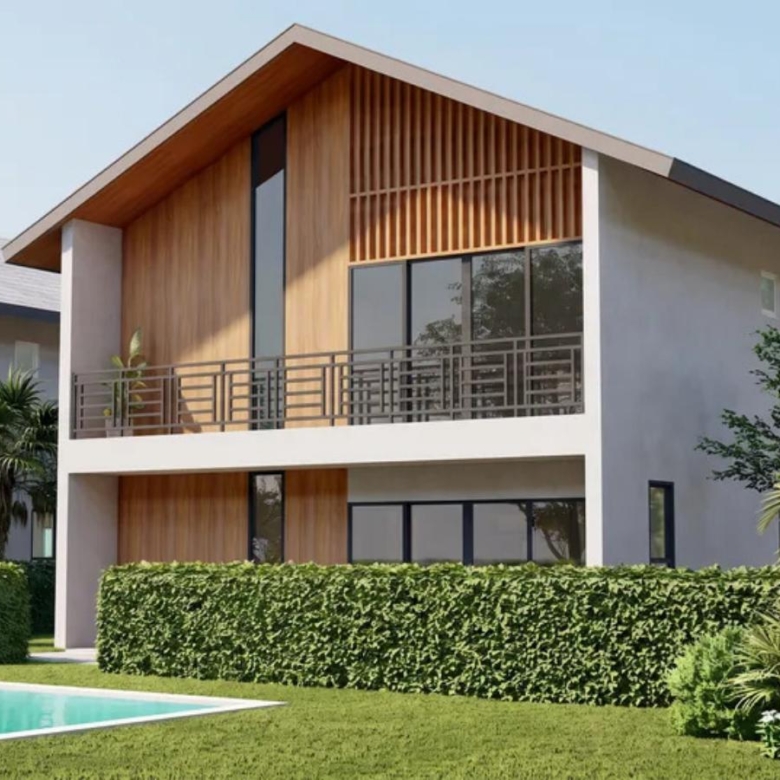Modern Japanese-Inspired Villas in Plai Laem, Koh Samui