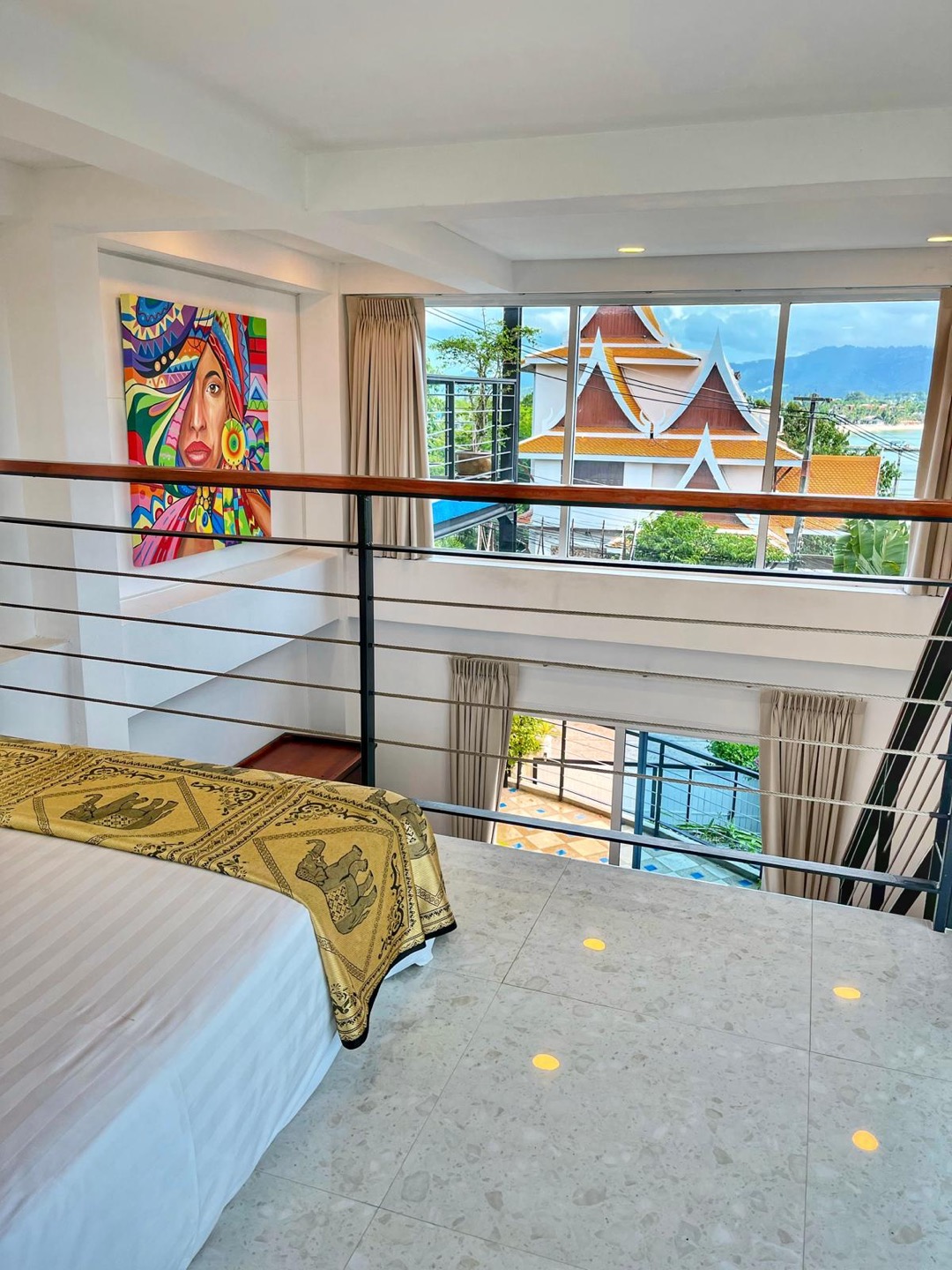 Vintage Hillside Villa Overlooking Bangrak Bay