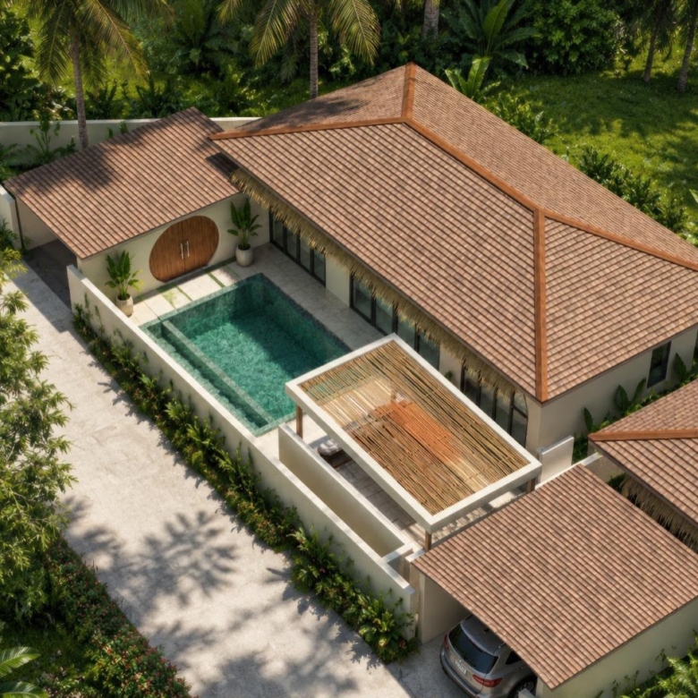 2 Bedroom Villa 200 meters from Lamai beach for Sale