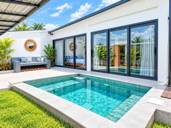 Elegant 1 BR Leasehold Villas in Bangrak, Koh Samui