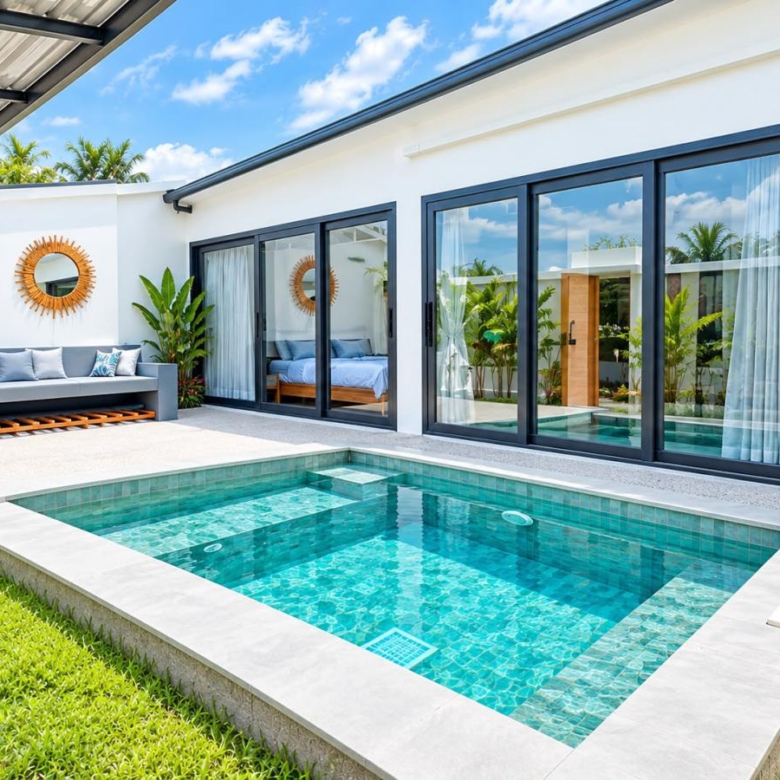 Elegant 1 BR Leasehold Villas in Bangrak, Koh Samui