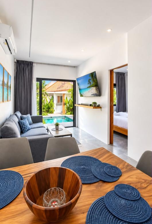 Elegant 1 BR Leasehold Villas in Bangrak, Koh Samui