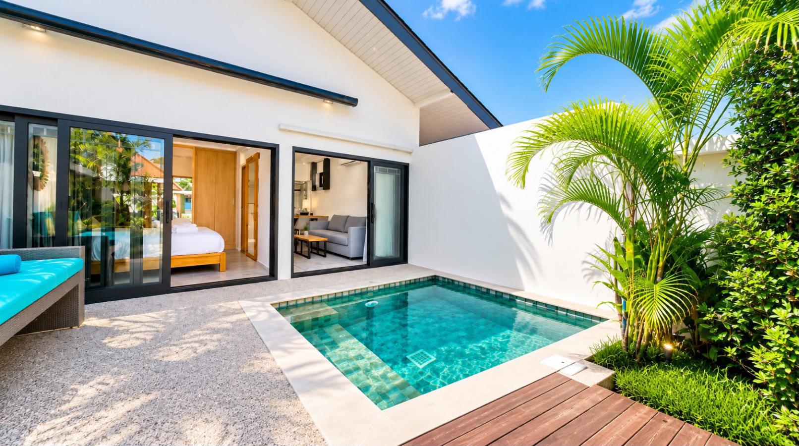 Elegant 1 BR Leasehold Villas in Bangrak, Koh Samui